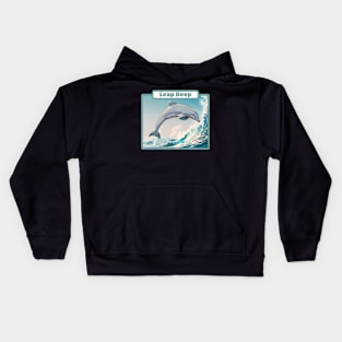 Dolphin Leap Kids Hoodie